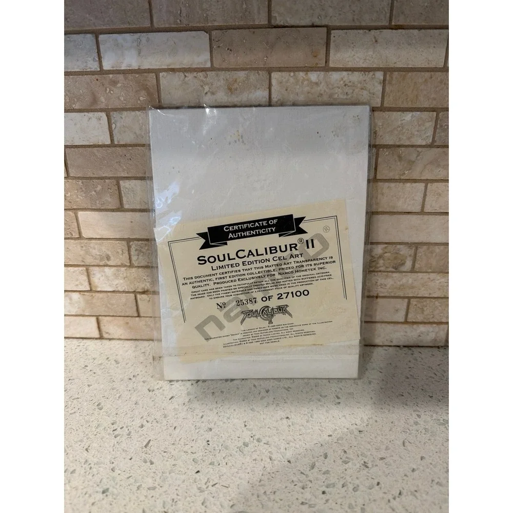Soul Calibur II‎ Limited Edition Link Cel Art Sealed Rare